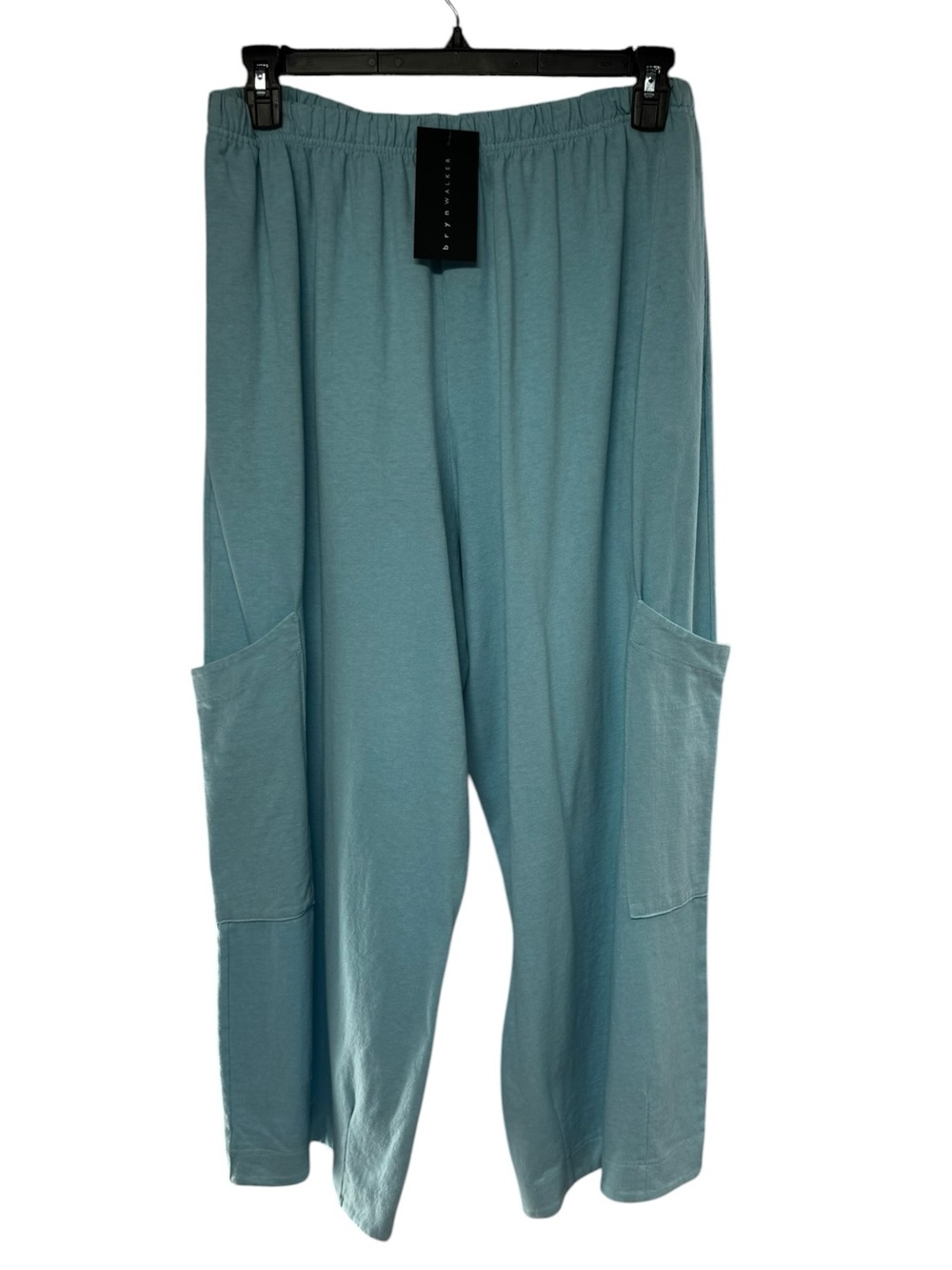 Bryn walker pull on baby blue barrel leg cotton pants NEW XL